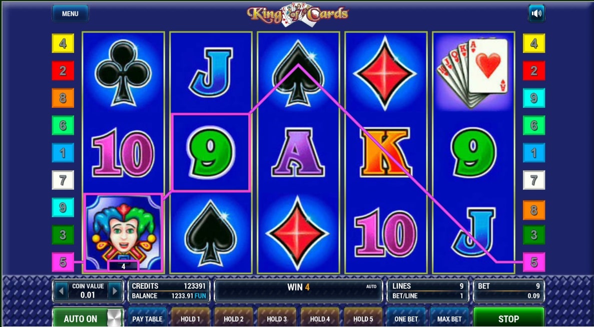 Игровой автомат Kings of Cards
